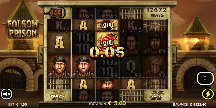 Fitur Bonus Slot Folsom Prison